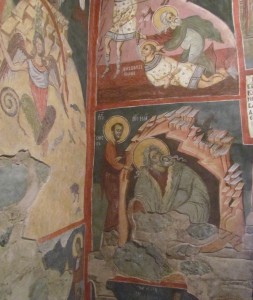 2_5 Свети Илия в пещерата, хранен от гарвана