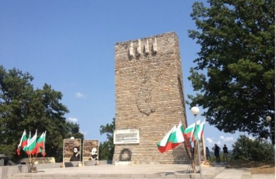 Националният паметник на Илинденско-Преображенското въстание в и.м.Петрова нива, открит на 16 август 1958 г. (1)