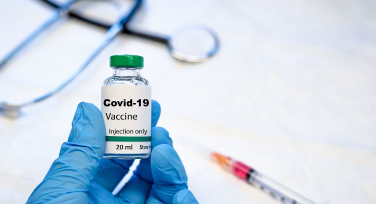 Illustrative picture of coronavirus vaccine under trail