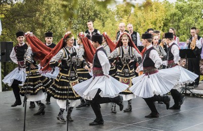 Филип Кутев на връх Свети Илия в Хухла